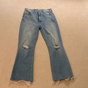 Mother Jeans - The Hustler Ankle Fray - size 27